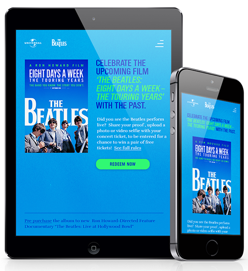 Eight Days A Week Key Features