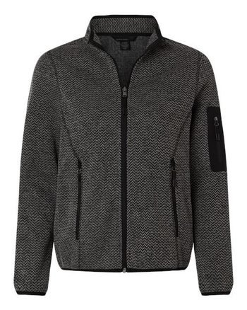 Photo de Veste en polaire à fermeture éclair complète Jasper pour femmes - North End - Black/ Grey - vue 3