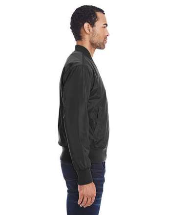 Photo of Bomber Jacket - Threadfast Apparel - Black - view 1
