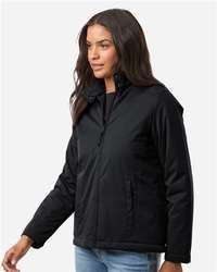 Photo of Women's Guardian Insulated Utility Jacket - Harriton - Black - view 5