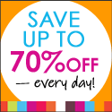 Save up to 70% every day with giggleDEALS!