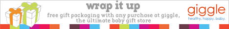 Gift wrapping is FREE at giggle!