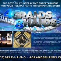 4 Grands / 8 Hands Dueling Pianos - Dueling Pianos in Hutchinson, Kansas