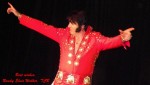 Randy Elvis Walker at the end of a performance Randy Elvis Walker at the end of a performance