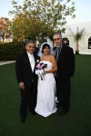 Rev. Perry with the Gomez's