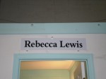 rebecca lewis dressing room
