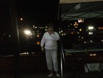 rebecca lewis doing a show