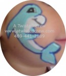 Dolphin Face Paint Dolphin Face Paint