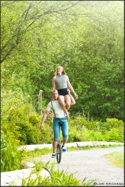 A Unicycle Built for Two