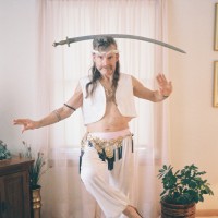 Achilles (male belly dancer) - Pony Party in Beaver Dam, Wisconsin
