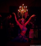 Fire Performer Chandelier