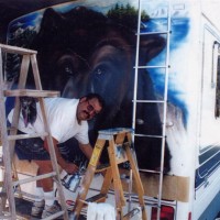 Air-O-Grafix Airbrushed T-shirts at parties - Unique & Specialty in San Gabriel, California