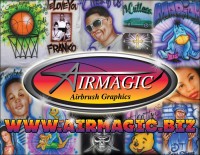 Air Magic Airbrushing - Temporary Tattoo Artist in Stockton, California