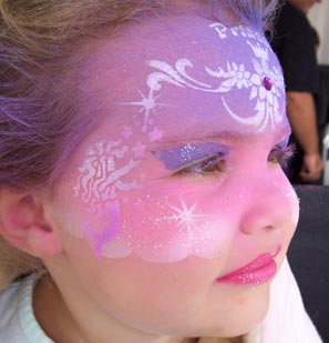Airbrush Face Painting