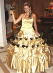 Strolling Champange and Wine Dress Strolling Champange and Wine Dress