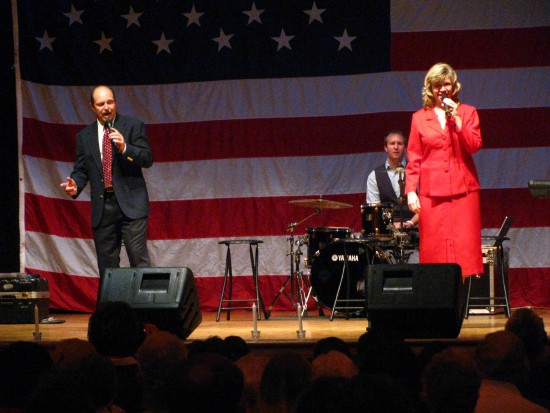 Ambassadors of Grace at the Salute to Veterans Tribute Concert in Moberly Municiple Auditorium on 9/11/09