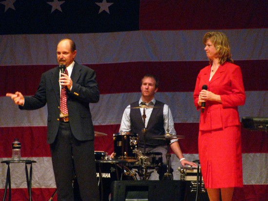Ambassadors of Grace at the Salute to Veterans Tribute on 9/11/09