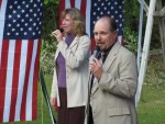 Ambassadors of Grace singing at the Living Faith Labor Day BBQ and Gospel Sing