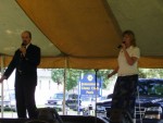Ambassadors of Grace at the anuual Jamestown, MO, Labor Day Celebration
