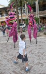 Can Can Stilt Dancers Can Can Stilt Dancers