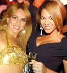 anna with Beyonce at welcome party  for ambassador of Dubai
