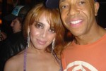 anna with russel simmons