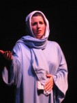Anne onstage