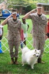 Atka salutes
