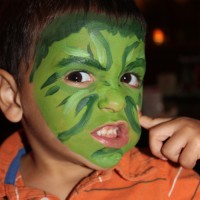 Awesome Face Painting by Jessie Bennett - Body Painter in Santa Fe, New Mexico
