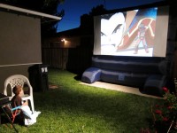 Backyard Flicks Outdoor Cinema - Inflatable Movie Screen Rentals in Fremont, California