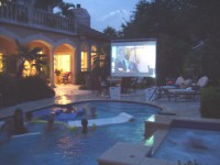 Backyard Projections - Inflatable Movie Screen Rentals in San Antonio, Texas