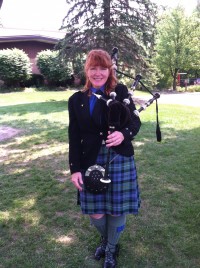 Bagpipe Mary