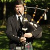 Bagpiper Stephen Holter