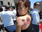Bicardi Temporary Tattoo Event Bicardi Temporary Tattoo Event