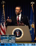 Obama Impersonator Ron Butler Press Photo Serious 03 Obama Impersonator Ron Butler Press Photo Serious 03