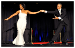 Obama Impersonator Ron Butler and Michelle Impersonator Vernetta Jenkins Dancing Obama Impersonator Ron Butler and Michelle Impersonator Vernetta Jenkins Dancing