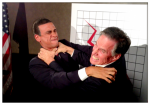 Obama Impersonator Ron Butler Fighting With Mitt Romney Impersonator Obama Impersonator Ron Butler Fighting With Mitt Romney Impersonator