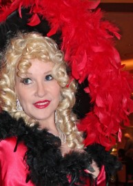Barbara Bea as Mae West Impersonator