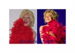 Bette and Barbara Red Boa