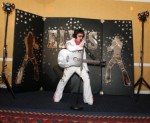 Bay Area Elvis Impersonator Rick Torres performing in front of Aloha Backdrop! Available for your event! Bay Area Elvis Impersonator Rick Torres performing in front of Aloha Backdrop! Available for your event!