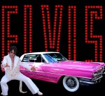Elvis Impersonator Rick Torres and his pink Caddy Elvis Impersonator Rick Torres and his pink Caddy
