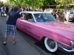 Bay Area Elvis Rick Torres pink caddy cruise Danville Bay Area Elvis Rick Torres pink caddy cruise Danville