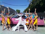 Bay Area's top Elvis Impersonator Rick Torres with Hula Girls Bay Area's top Elvis Impersonator Rick Torres with Hula Girls