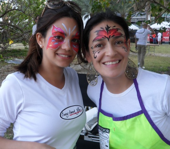 Face Painting at Taste of Brickell 2011