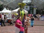 stiltwalking