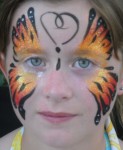 Butterfly Face Painting