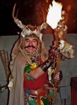 Pagan Shaman with fire magic