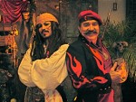 Carlos Caliente and a pirate friend