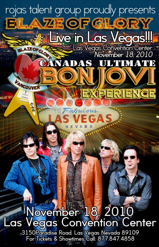 Blaze Of Glory - Las Vegas Show November 18, 2010