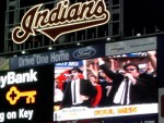 At Cleveland Indians Game